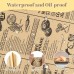 150 Stk Dickes Burger Papier, Deli Papierblätter, Käsepapier, Wasserdicht und Öl Burger Tüten, Sandwich Paper, Wrap Papier für Burgers, Pommes, Butterbrot, Käse, Kuchen, 15 x 15 cm